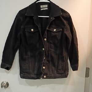 Madewell Women's Black Denim Jacket